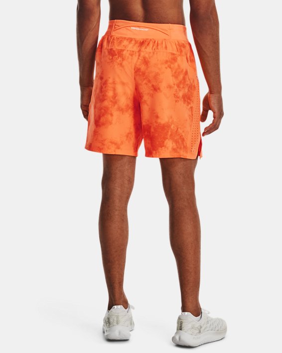 Men's UA Launch Elite 7'' Shorts, Orange, pdpMainDesktop image number 1